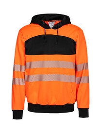 EOS Hi-Vis Workwear Hoody With Printing Area (Hover)