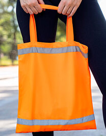 Warnsac® Reflective Shopping Bag With Long Handles