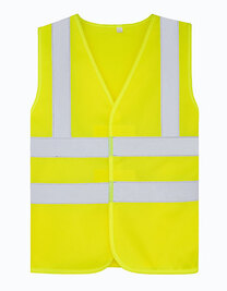 Childrens Safety Vest Esbjerg - 4 Reflective Stripes (Hover)