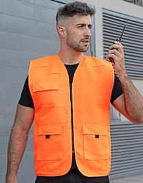 Padded Multifunctional Work Vest Kiel CO² Neutral