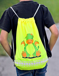 Childrens Gym Bag Funtastic Wildlife