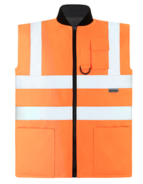 Hi-Vis Reversible Safety Bodywarmer Ural 2-in-1 (Hover)