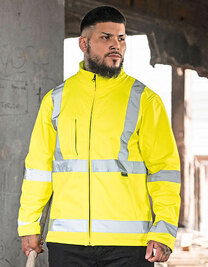 Hi-Vis Safety Softshell Jacket Turku