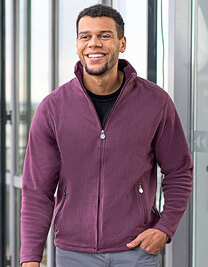 Herren Workwear Fleecejacke Warm-Up