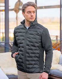 Herren Fleece-Hybrid Jacket