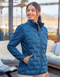 Damen Fleece-Hybrid Jacket
