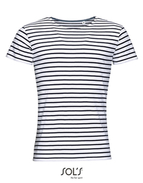 Men´s Round Neck Striped T-Shirt Miles (Hover)