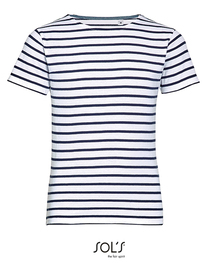Kids´ Round Neck Striped T-Shirt Miles (Hover)
