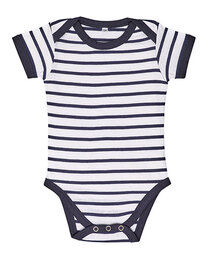 Baby Striped Bodysuit Miles (Hover)