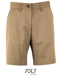 Women´s Chino Bermuda Shorts Jasper (Hover)