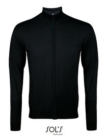 Men´s Zipped Knitted Cardigan Gordon (Hover)