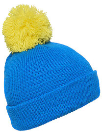 Pompon Hat With Brim (Hover)
