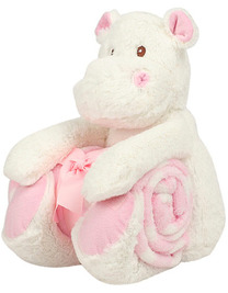 Hippo With Blanket