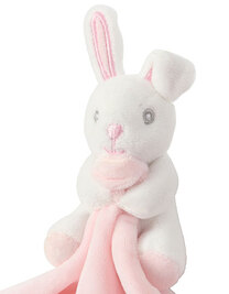 Baby Animal Comforter With Rattle