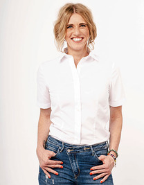 Women´s Blouse Comfort Fit Short Sleeve