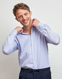 Men´s Easy Care Striped Shirt Baptiste