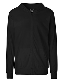 Unisex Jersey Hoodie With Zip (Hover)