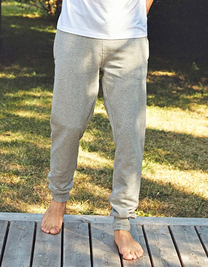 Sweatpants With Cuff And Zip Pocket