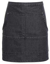 Jeans Stitch Denim Waist Apron (Hover)
