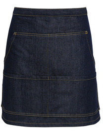 Jeans Stitch Denim Waist Apron (Hover)