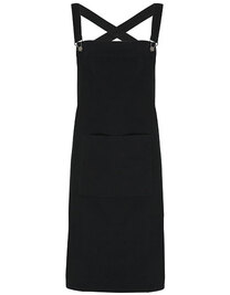 Cross Back Barista Bib Apron (Hover)