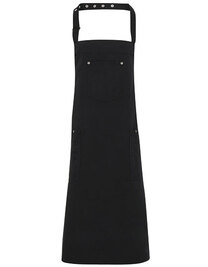 Cotton Chino Bib Apron (Hover)