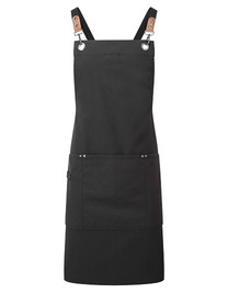 Clip ‘n’ Clasp Cross-Back Bib Apron (Hover)