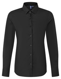 Women’s Long Sleeve ‘Recyclight’ Poplin Shirt (Hover)