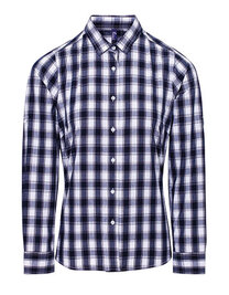 Women´s Mulligan Check Cotton Long Sleeve Shirt (Hover)