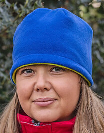 Reversible Fleece Skull Hat