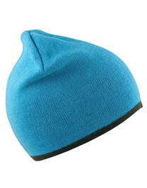 Soft Feel Cuffless Reversible Beanie (Hover)