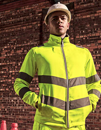 Pro Contract Hi-Vis Ablaze 2L Softshell Jacket