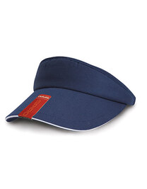 Herringbone Sun Visor With Sandwich Peak (Hover)