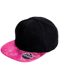 Bronx Flat Glitter Peak Snapback Cap (Hover)