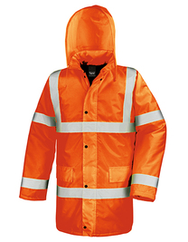 High Vis Motorway Coat (Hover)
