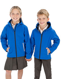 Junior TX Performance Hooded Soft Shell Jacket