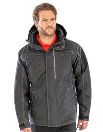 Denim Texture Rugged Jacket