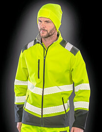 Printable Ripstop Safety Softshell Jacket