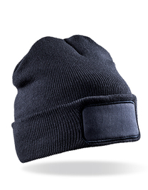 Recycled Double Knit Printers Beanie (Hover)