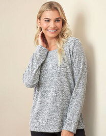 Knit Long Sleeve Sweater Women