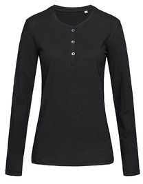 Sharon Henley Long Sleeve Women (Hover)