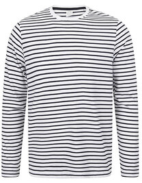 Unisex Long Sleeved Striped T (Hover)