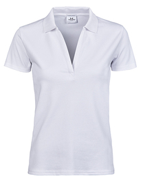 Women´s Luxury Stretch V-Neck Polo (Hover)