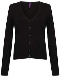 Ladies´ Lightweight V-Neck Short Cardigan (Hover)