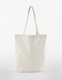 Striped Organic Cotton Bag (Hover)