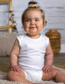 Organic Baby Bodysuit Sleeveless Rebel 03