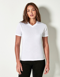 Women´s Subli Plus® V-Neck T-Shirt