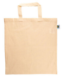 Fairtrade Cotton Bag Short Handles (Hover)