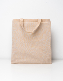 Cotton Bag Natural Short Handles (Hover)