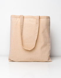 Cotton Bag Natural Long Handles
